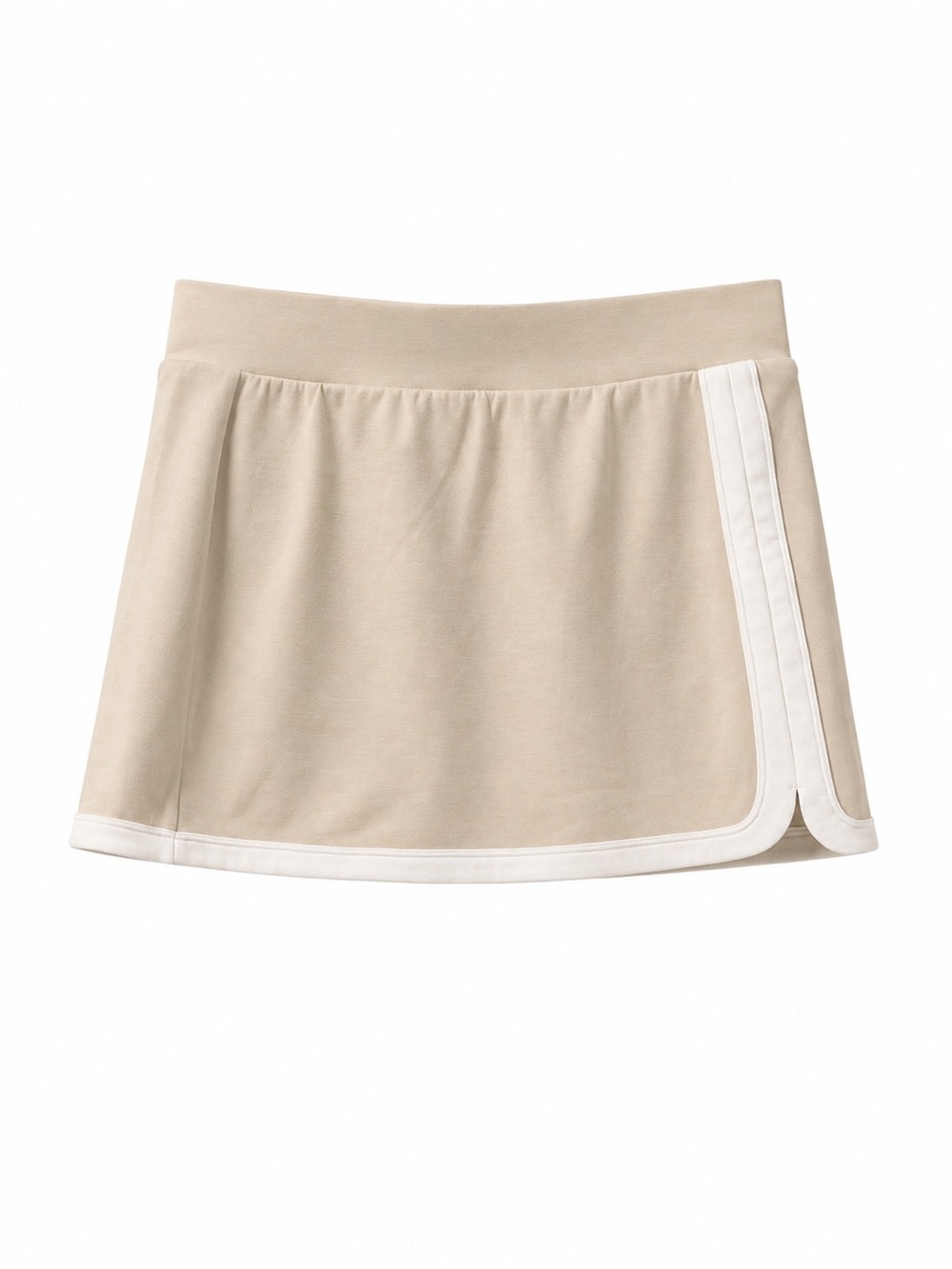 JoyLab Tan Tennis Skort with White Trim